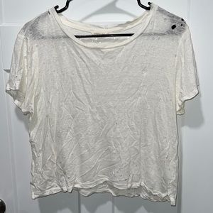 Aeropostale shirt with holes